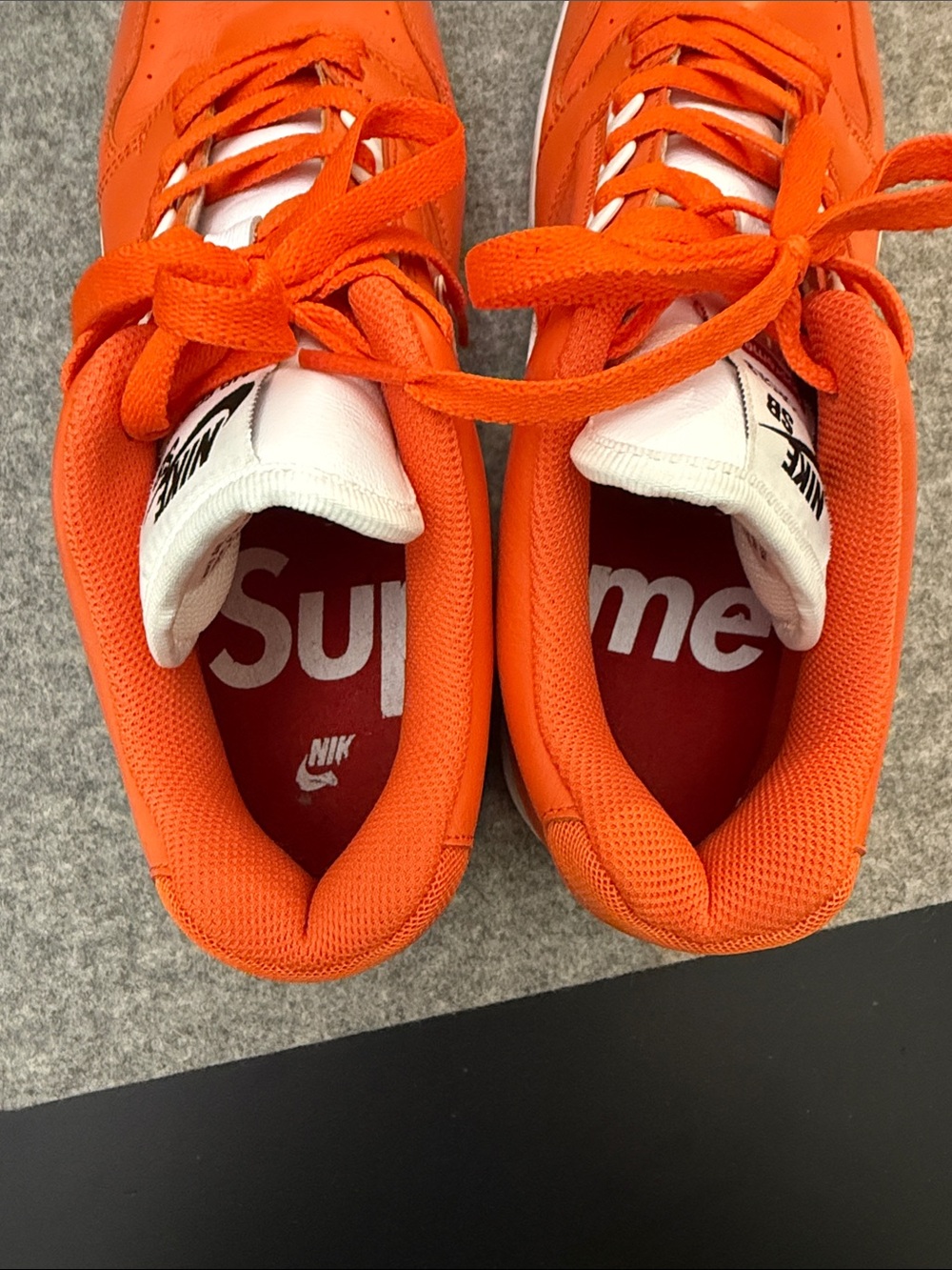 Supreme x Nike Air Force 2 ‘Orange’, 10M - Picture 5 of 7
